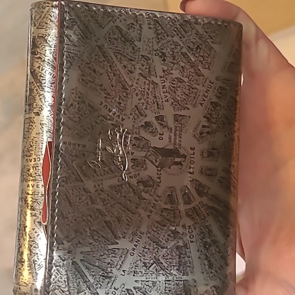 Fabulous Christian Louboutin multi color studs Paris Streets wallet giftable - Picture 7 of 15